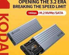 KODAK M2 NVMe, SATA SSD case