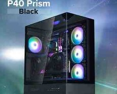 Zalman P40 Prism Black Aquarium ARGB ATX Gaming Case