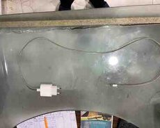 Apple iPhone 15 Pro White Titanium 256GB, 8GB adapteri