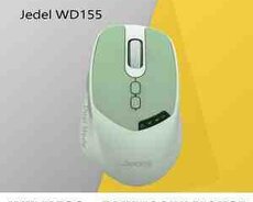 Kompüter siçanı Jedel WD155 Wi-Fi  Bluetooth Wireless Green