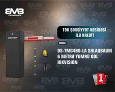 DS-TMG4B0-LA şlaqbaum 6metr yumru qol Hikvision