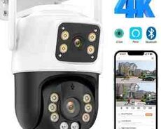 WiFi PTZ kamera 360FHD 12MP, 4K+64GB