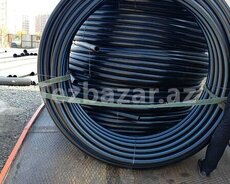 Borular plastik polietilen