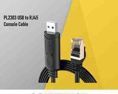 PL2303 USB to RJ45 Console Cable