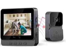Domofon kameralı qapı zəngi