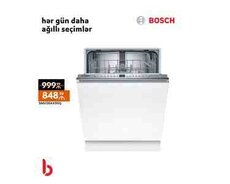 Quraşdırılan qabyuyan maşın Bosch SMV26AX00Q
