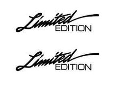 Limited Edition yazısı