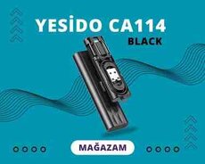 Yesido CA114 (black)-6in1 Portativ Data və Şarj Kabeli + Saxlama Qutusu