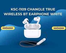 KSC-1109 CHANGLE true wireless BT earphone white
