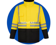 Kişi işçi gödəkçəsi