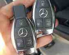 Mercedes lazer açarları, pultları