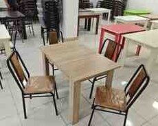 Masa və oturacaqlar