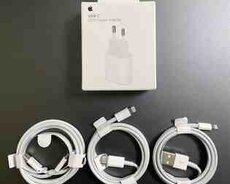 Apple iPhone adapter və kabeli