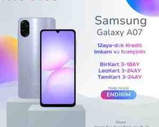 Samsung Galaxy A07 Black 64GB, 4GB