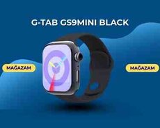 G-tab Gs9Mini black smart qol saatı