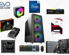 Gaming PC  i5-14400F ,  RTX 5060 ,  16GB DDR5 ,  1TB NVMe