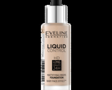 Tonal əsas Eveline Cosmetics Liquid Control HD Ton 010 Light Beige 32 ml