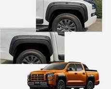 Mitsubishi L200 2025 qanad artırmaları