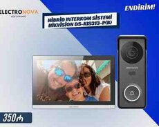 Hibrid Interkom Sistemi  Hikvision DS-KIS313-P(B)