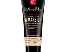 Tonal krem Eveline Art Professional Make-Up 3-ü 1-də Bej 30 ml