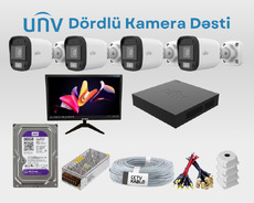 Gecə rəngli çəkən kamera dəsti Unv