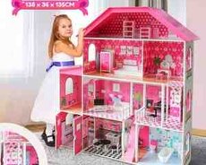 Böyük ölçülü qızlar üçün oyuncaq ev  Doll House