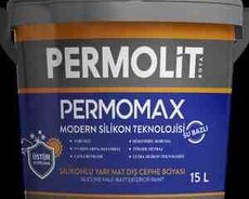 PERMOLİT PERMOMAX silikonlu yarı mat xarici fasad boyası