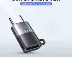 Mikrofon üçün lightning to Type-C çevirici