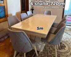Masa və oturacaqlar
