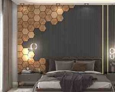 Akustik divar paneli Pətək