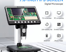 Mikroskop 1200x ekranlı 7 inch