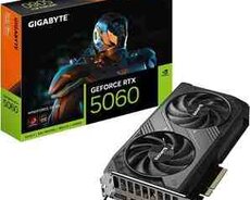 GIGABYTE GeForce RTX 5060 WINDFORCE OC 8G Graphics Card, 8GB 128-bit GDDR7