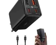 Baseus 100w Gan pro 6 adapteri