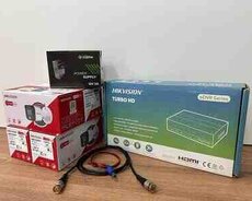 HİKVİSİON 4 kameralı dəst