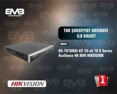 DS-7616NXI-K2 16ch 1U AcuSense 4K NVR