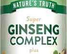 Jenşen kompleksi - Ginseng Complex Natures Truth, 60 həb, Made in USA