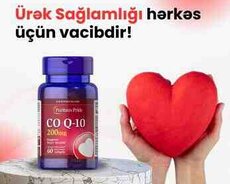 CoQ10 - Puritans Pride 200 mg 100 həb. Made in USA