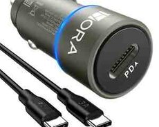 1HORA Car Charger Type-C PD20W GAR156G Grey
