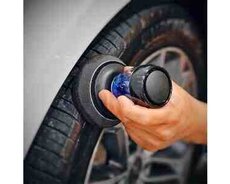 Təkərləri qaraltmaq üçün cihaz