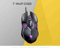 Kompüter siçanı T-Wolf G560 Rgb USB