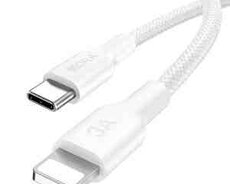 1HORA Cable TypeC-Lighting 3A 1 meter CAB273 White