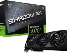 MSI Shadow 3X RTX 5070 Ti 16G OC Edition