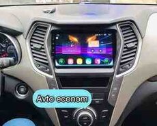 Hyundai Santafe 2014 android monitoru
