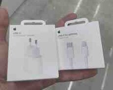 Apple adapter başlığı və USB kabeli