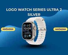 Logo Watch Series ultra 2 silver