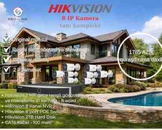 Hikvision IP kamera dəsti
