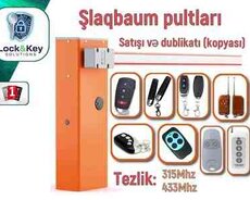 Şlaqbaum üçün pult yazılması