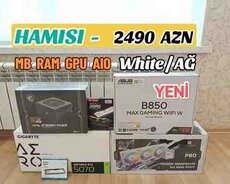 FULL White RTX Gaming PC