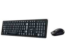 Naqilsiz klaviatura və siçan dəsti Genius KM-8200 Black