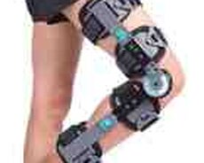 Tənzimlənən diz ortozi (hinged knee brace) tam